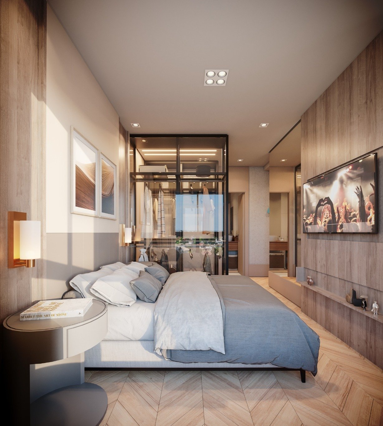 APARTAMENTO 2 QUARTOS, SUÍTE, SACADA C/CHURRASQUEIRA, VAGA COBERTA E INFRA-ESTRUTURA — foto 2